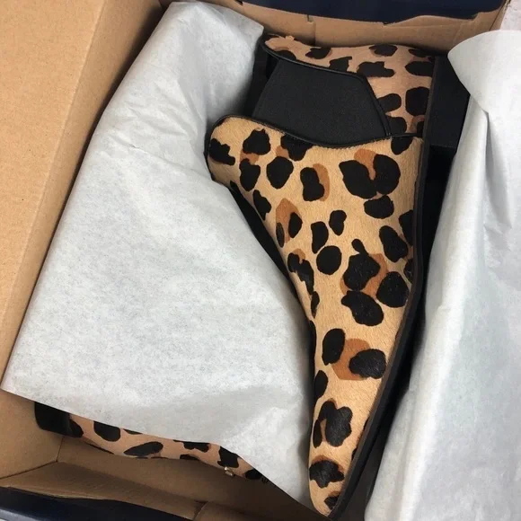 NIB Cole Haan leopard bootie 8 and 9 - Picture 2 of 5